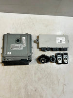 Load image into Gallery viewer, 2011 BMW 730Ld F02 N57 3.0D ECU DDE CAS Key Kit 8511983 OEM