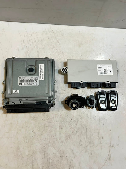 2011 BMW 730Ld F02 N57 3.0D ECU DDE CAS Key Kit 8511983 OEM