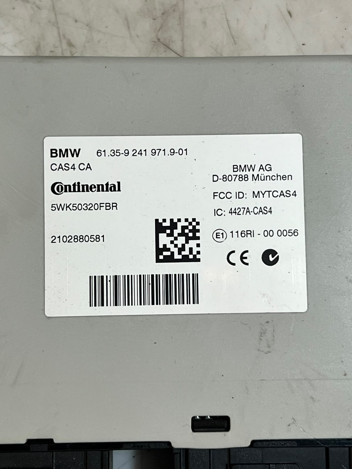2011 BMW 730Ld F02 N57 3.0D ECU DDE CAS Key Kit 8511983 OEM