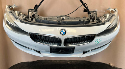 2015 BMW 320i GT F34 N20 Complete Front Nose Cut Headlights Grille Bumper OEM