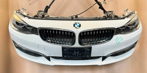 2015 BMW 320i GT F34 N20 Complete Front Nose Cut Headlights Grille Bumper OEM