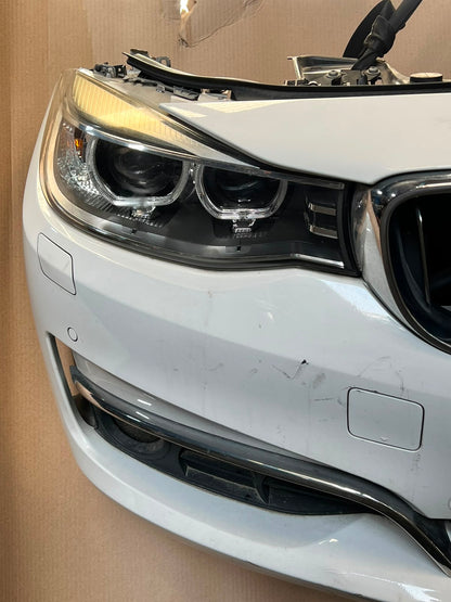 2015 BMW 320i GT F34 N20 Complete Front Nose Cut Headlights Grille Bumper OEM