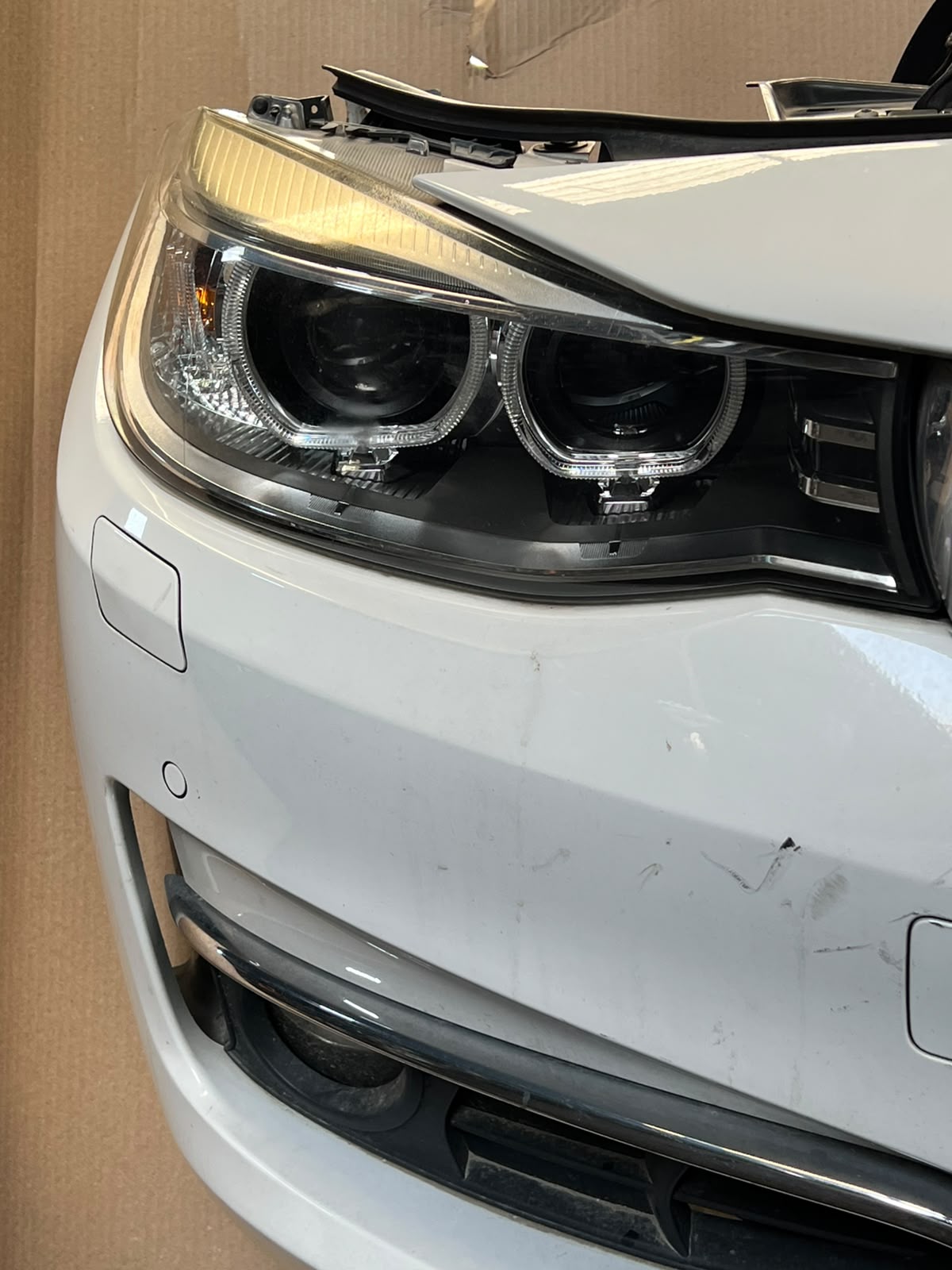 2015 BMW 320i GT F34 N20 Complete Front Nose Cut Headlights Grille Bumper OEM