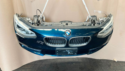2012 BMW 116i F20 N13 Complete Front Nose Cut Headlights Grille Bumper OEM
