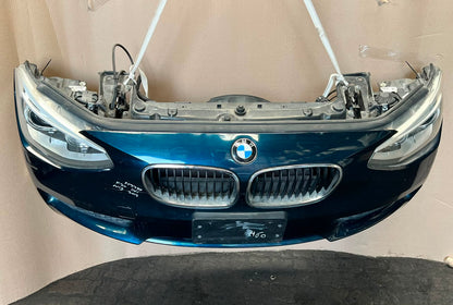 2012 BMW 116i F20 N13 Complete Front Nose Cut Headlights Grille Bumper OEM