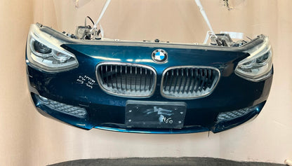 2012 BMW 116i F20 N13 Complete Front Nose Cut Headlights Grille Bumper OEM