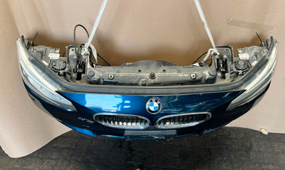2012 BMW 116i F20 N13 Complete Front Nose Cut Headlights Grille Bumper OEM