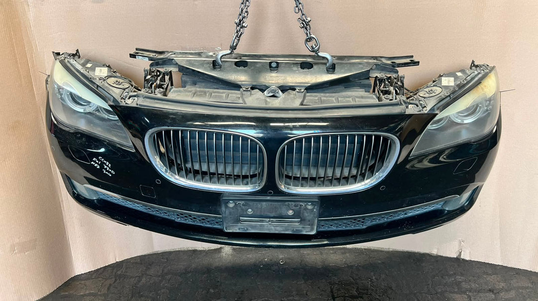 2010 BMW 730d F01 N57 Complete Front Nose Cut Headlights Grille Bumper OEM