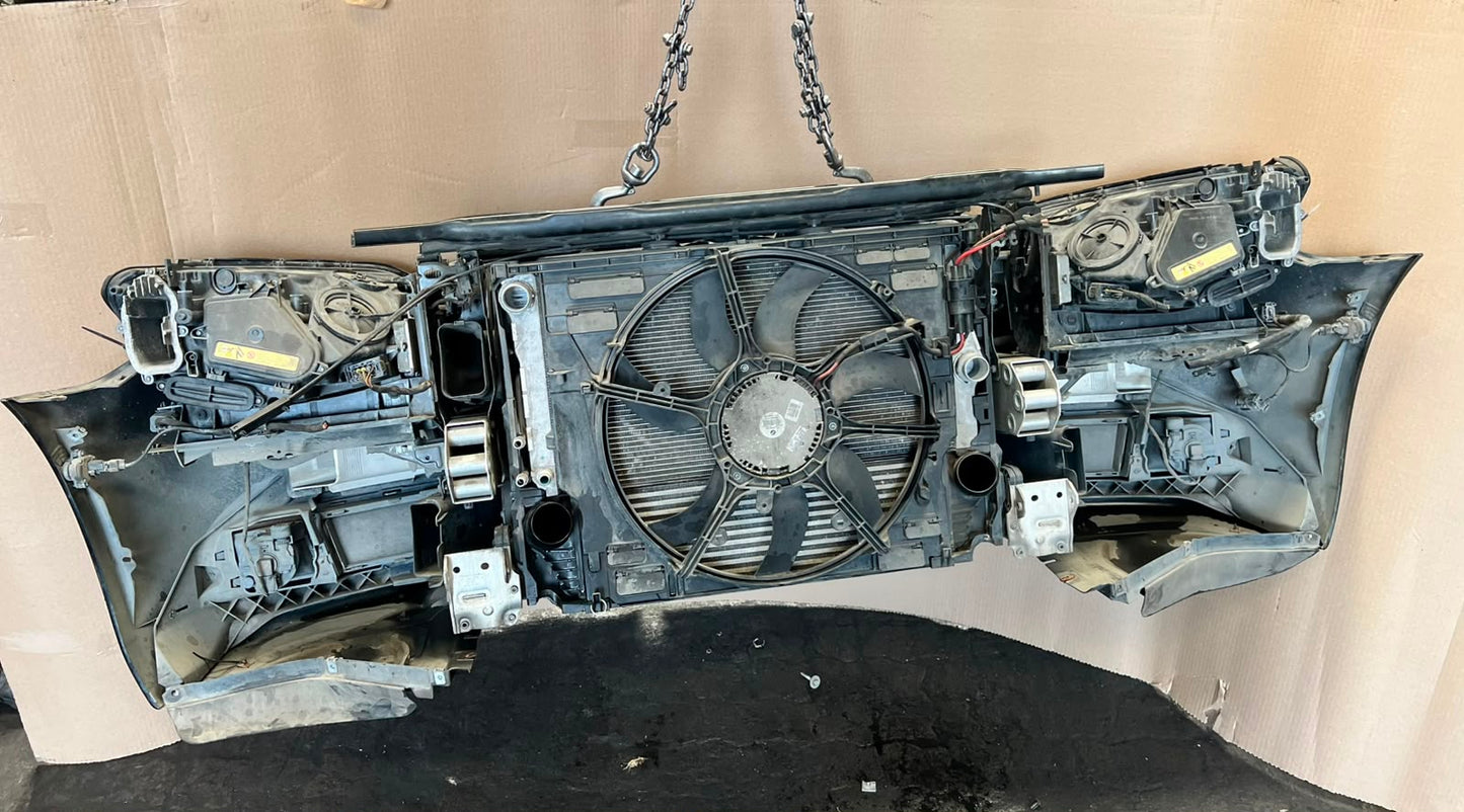 2010 BMW 730d F01 N57 Complete Front Nose Cut Headlights Grille Bumper OEM