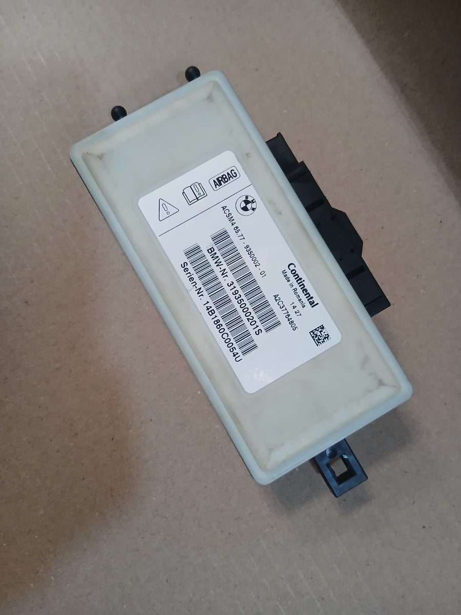 2014-2015 BMW X3 F25 Airbag SRS Control Module ECU ACSM4 9350002 OEM