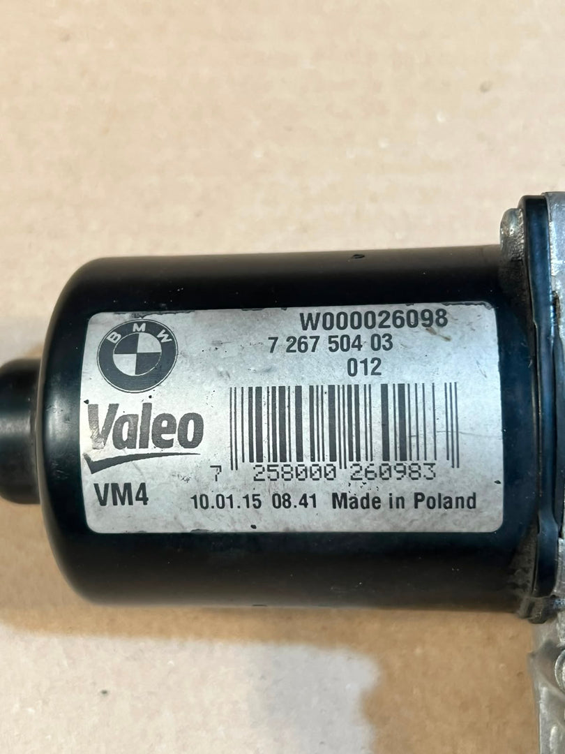 BMW M4 F82 F20 F21 F30 F31 Front Wiper Motor Linkage 7267504 OEM