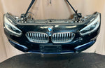 Bild in die Galerieansicht laden, 2016 BMW 118d F20 LCI B47 Complete Front Nose Cut Headlights Grille Bumper OEM