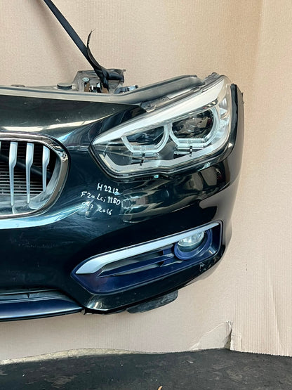 2016 BMW 118d F20 LCI B47 Complete Front Nose Cut Headlights Grille Bumper OEM