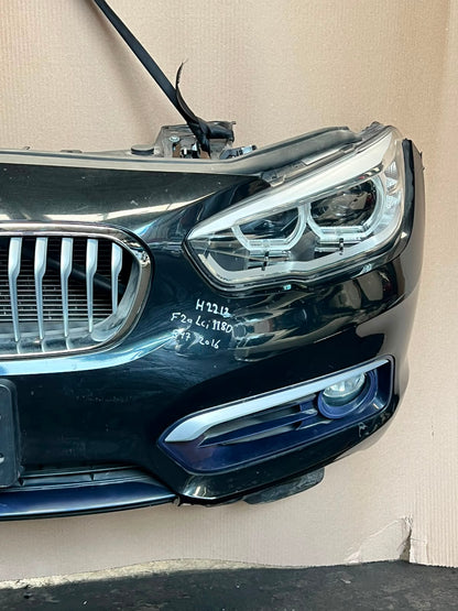 2016 BMW 118d F20 LCI B47 Complete Front Nose Cut Headlights Grille Bumper OEM