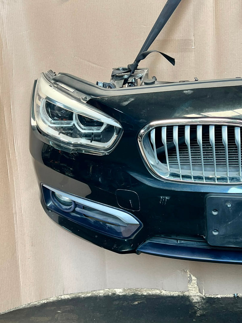 2016 BMW 118d F20 LCI B47 Complete Front Nose Cut Headlights Grille Bumper OEM