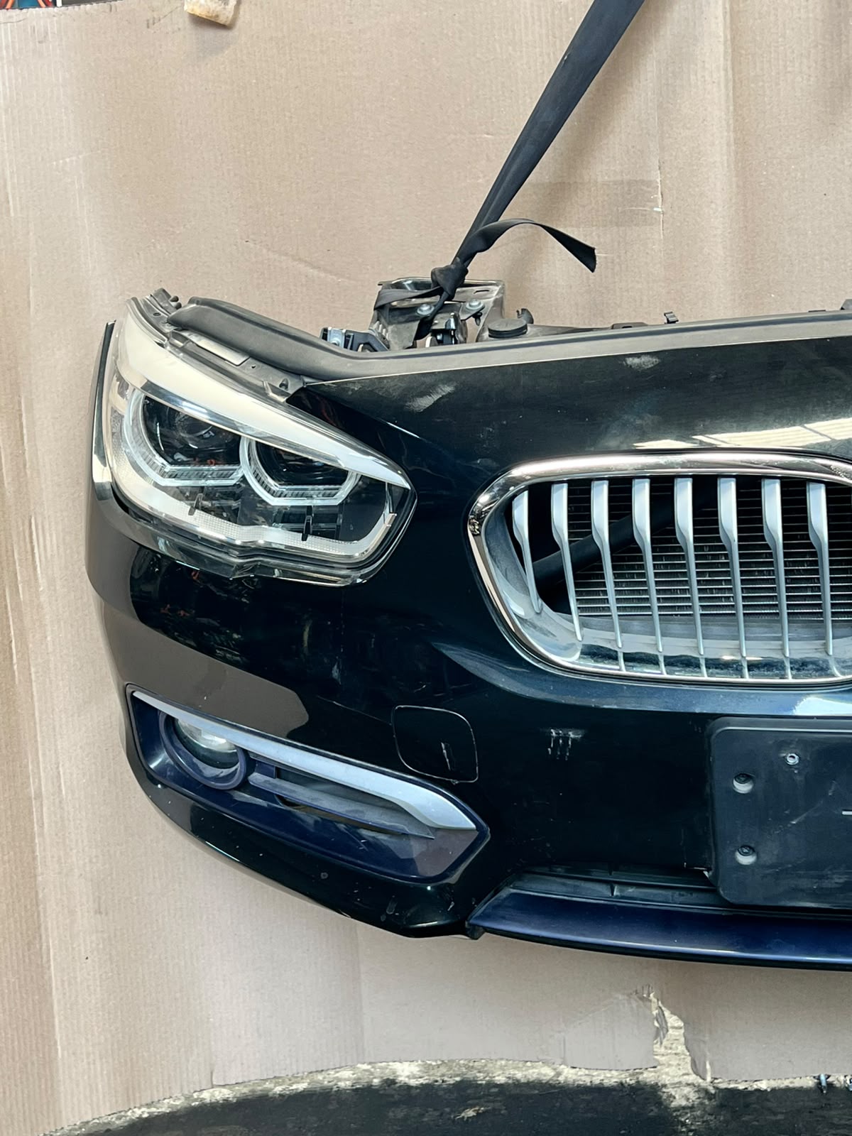 2016 BMW 118d F20 LCI B47 Complete Front Nose Cut Headlights Grille Bumper OEM