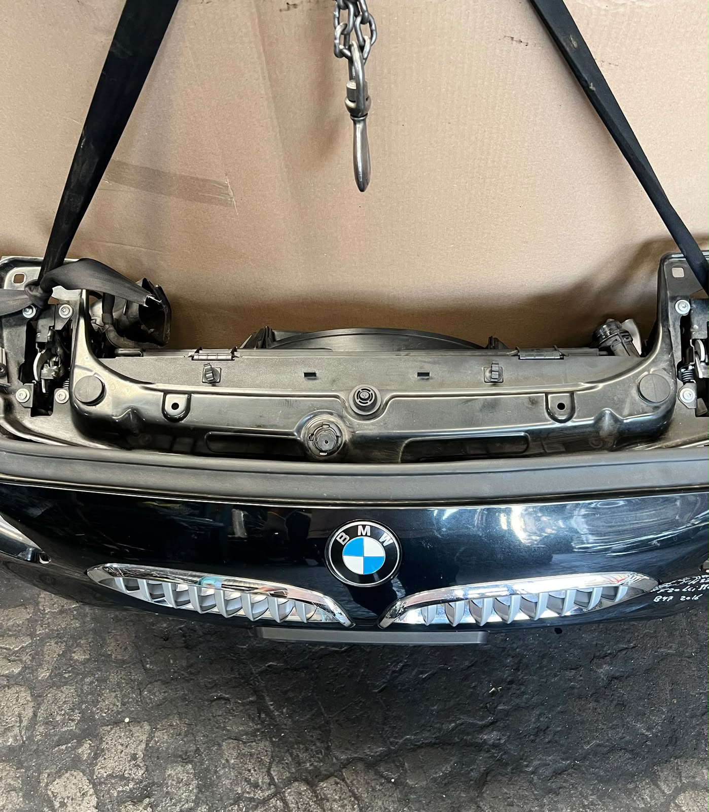 2016 BMW 118d F20 LCI B47 Complete Front Nose Cut Headlights Grille Bumper OEM