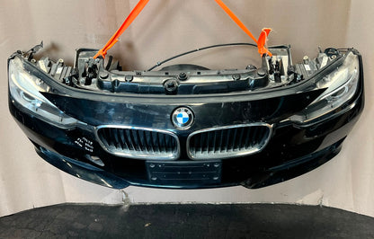 2013 BMW 320d F30 N47 Complete Front Nose Cut Headlights Grille Bumper OEM