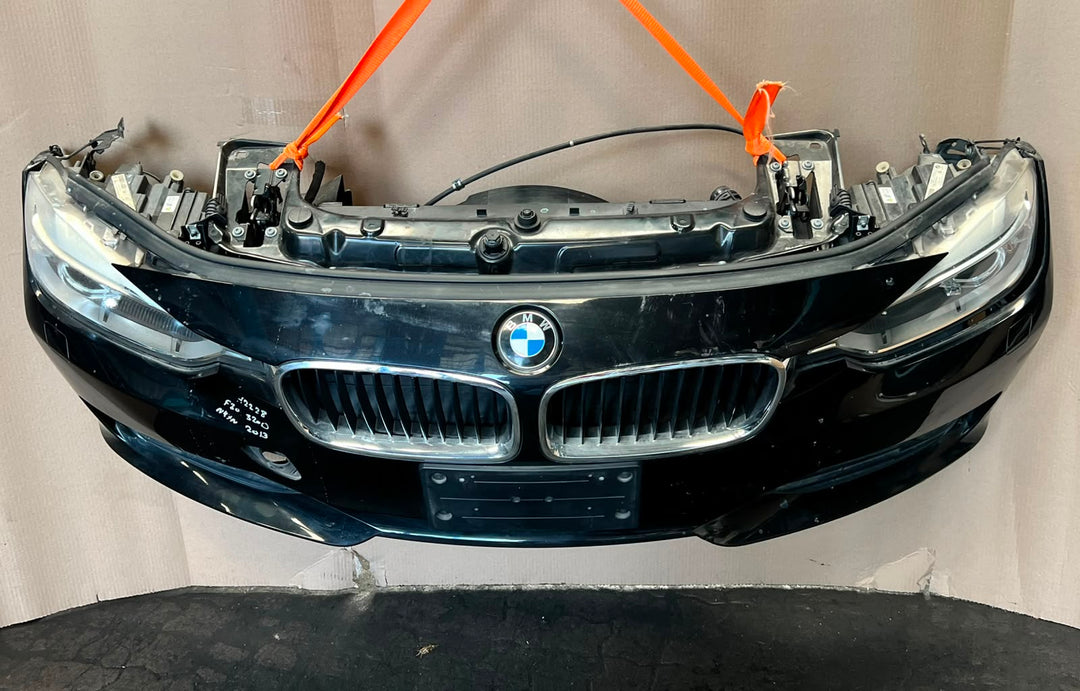 2013 BMW 320d F30 N47 Complete Front Nose Cut Headlights Grille Bumper OEM