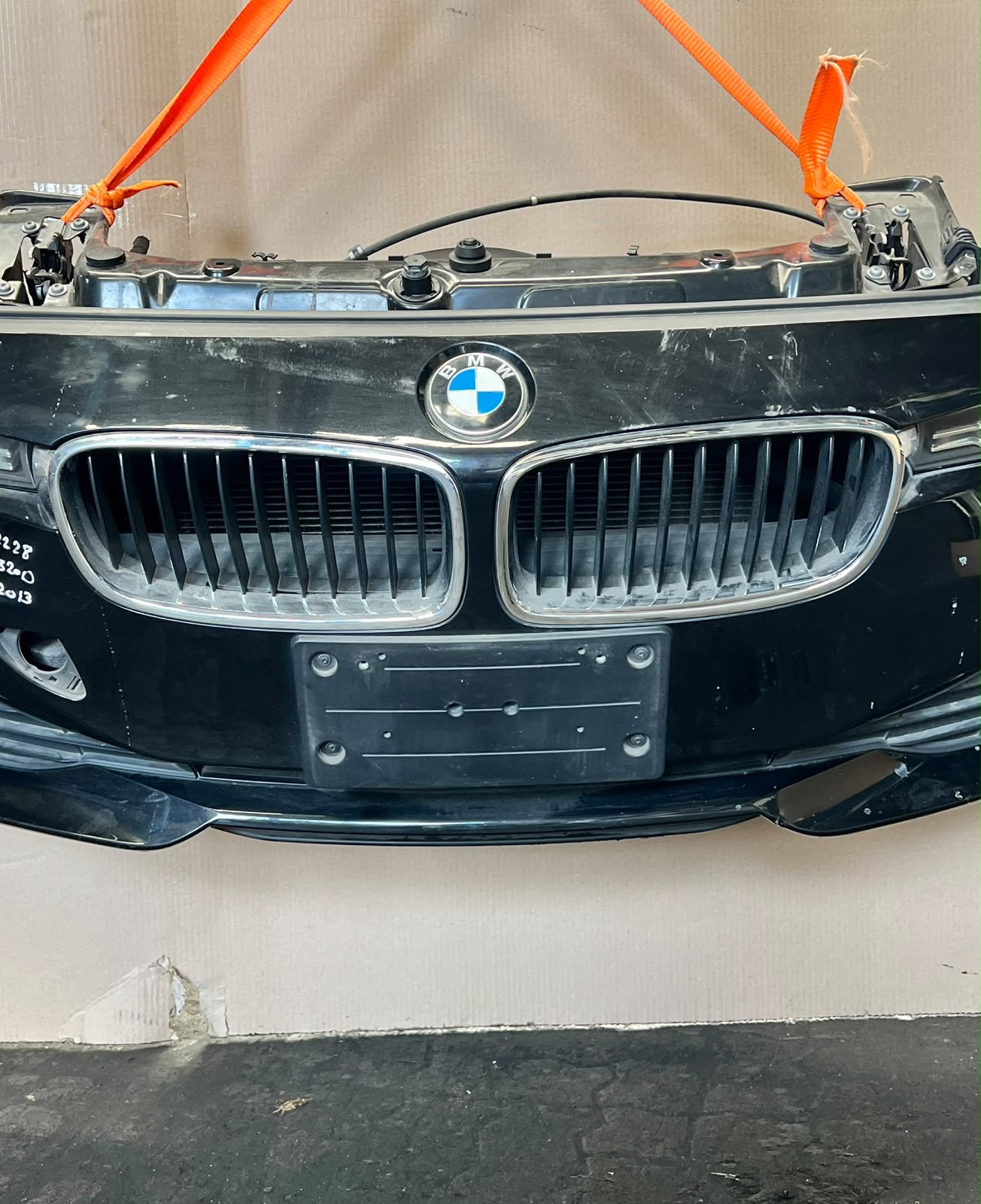 2013 BMW 320d F30 N47 Complete Front Nose Cut Headlights Grille Bumper OEM