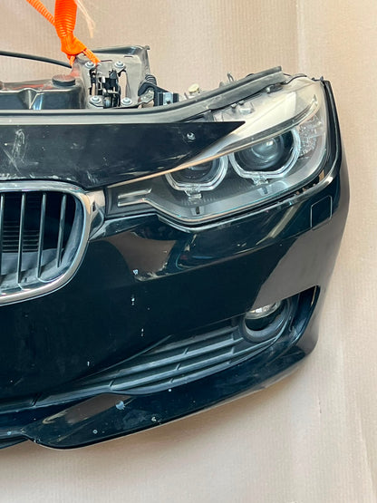 2013 BMW 320d F30 N47 Complete Front Nose Cut Headlights Grille Bumper OEM