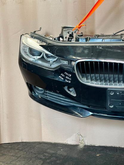 2013 BMW 320d F30 N47 Complete Front Nose Cut Headlights Grille Bumper OEM