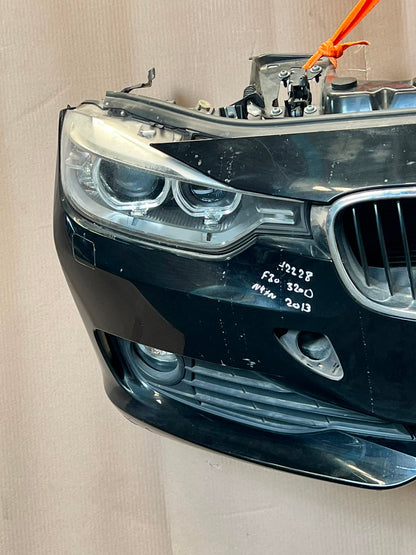 2013 BMW 320d F30 N47 Complete Front Nose Cut Headlights Grille Bumper OEM