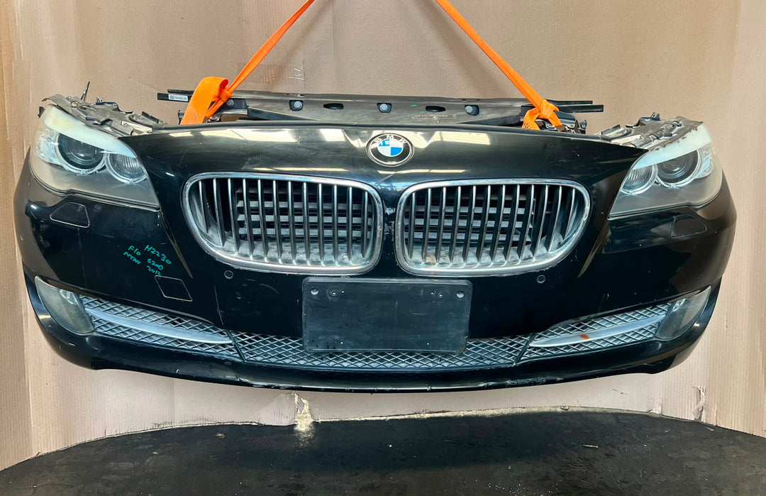 2012 BMW 520d F10 N47N Complete Front Nose Cut Headlights Grille Bumper OEM