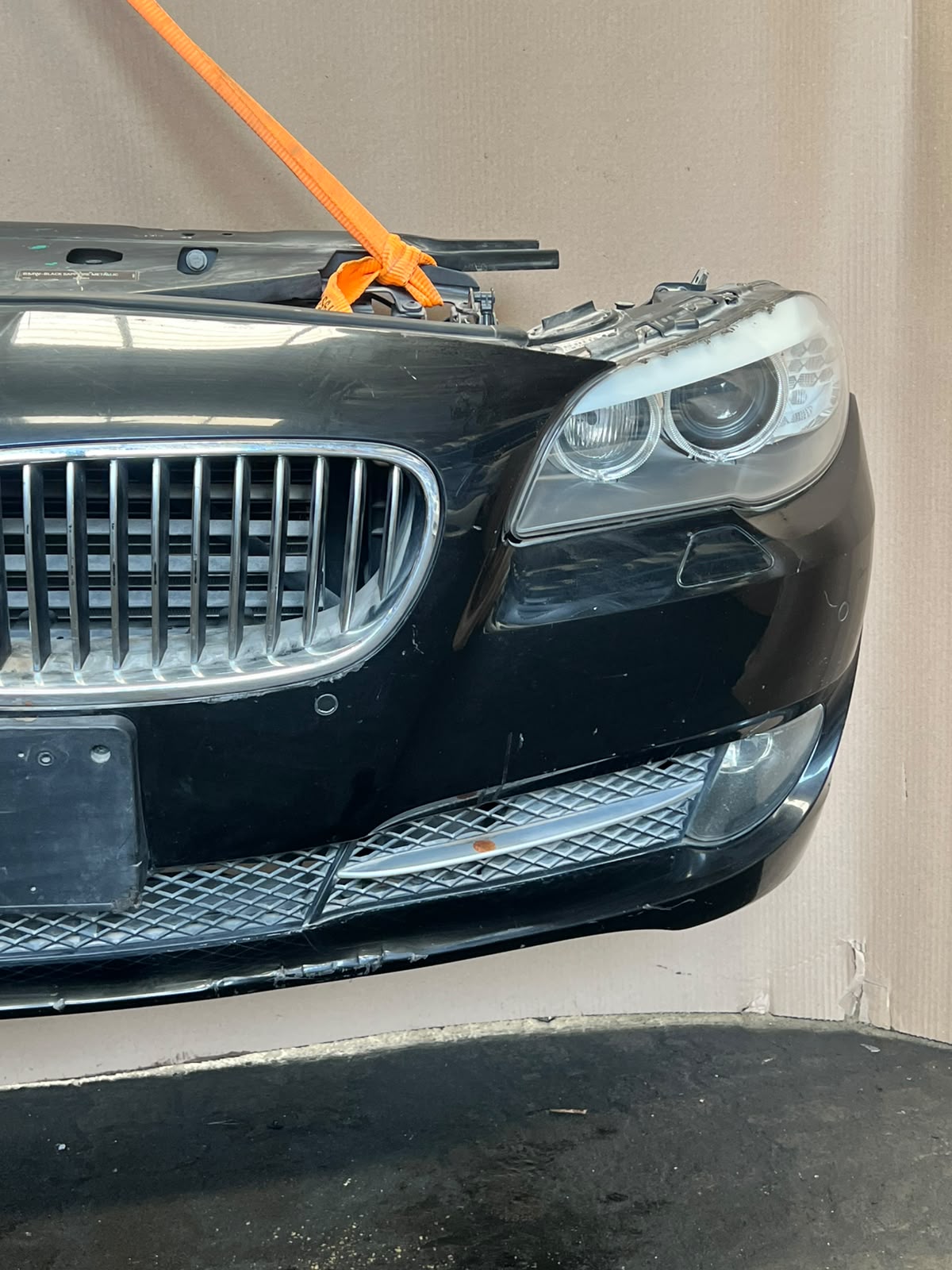 2012 BMW 520d F10 N47N Complete Front Nose Cut Headlights Grille Bumper OEM