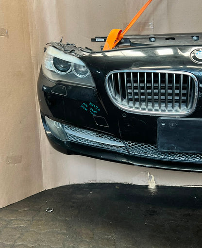 2012 BMW 520d F10 N47N Complete Front Nose Cut Headlights Grille Bumper OEM