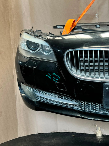 2012 BMW 520d F10 N47N Complete Front Nose Cut Headlights Grille Bumper OEM