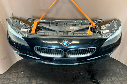 2012 BMW 520d F10 N47N Complete Front Nose Cut Headlights Grille Bumper OEM