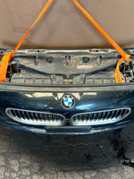 Bild in die Galerieansicht laden, 2012 BMW 520d F10 N47N Complete Front Nose Cut Headlights Grille Bumper OEM