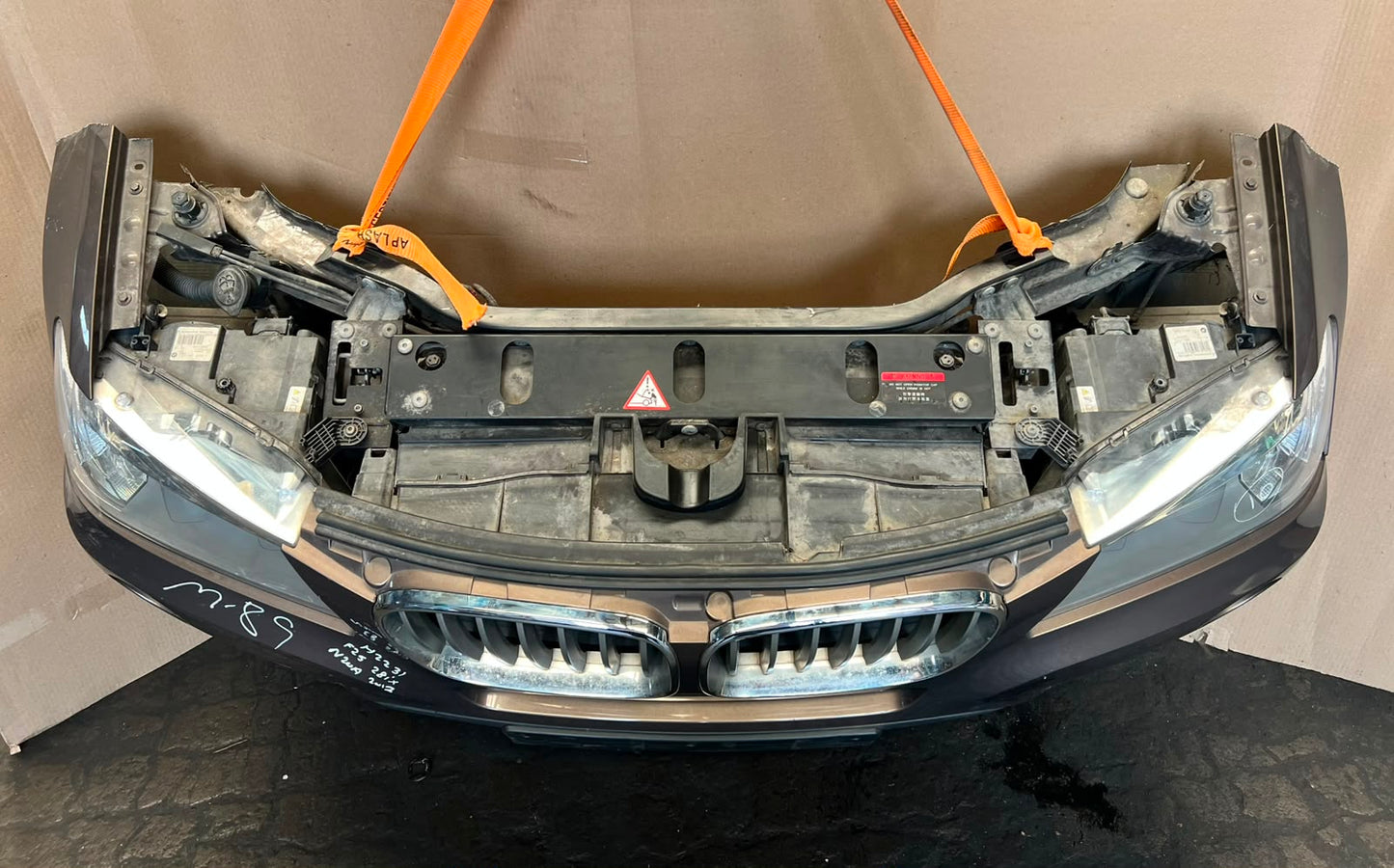 2012 BMW X3 F25 xDrive28i N20 Complete Front Nose Cut Headlights Grille OEM