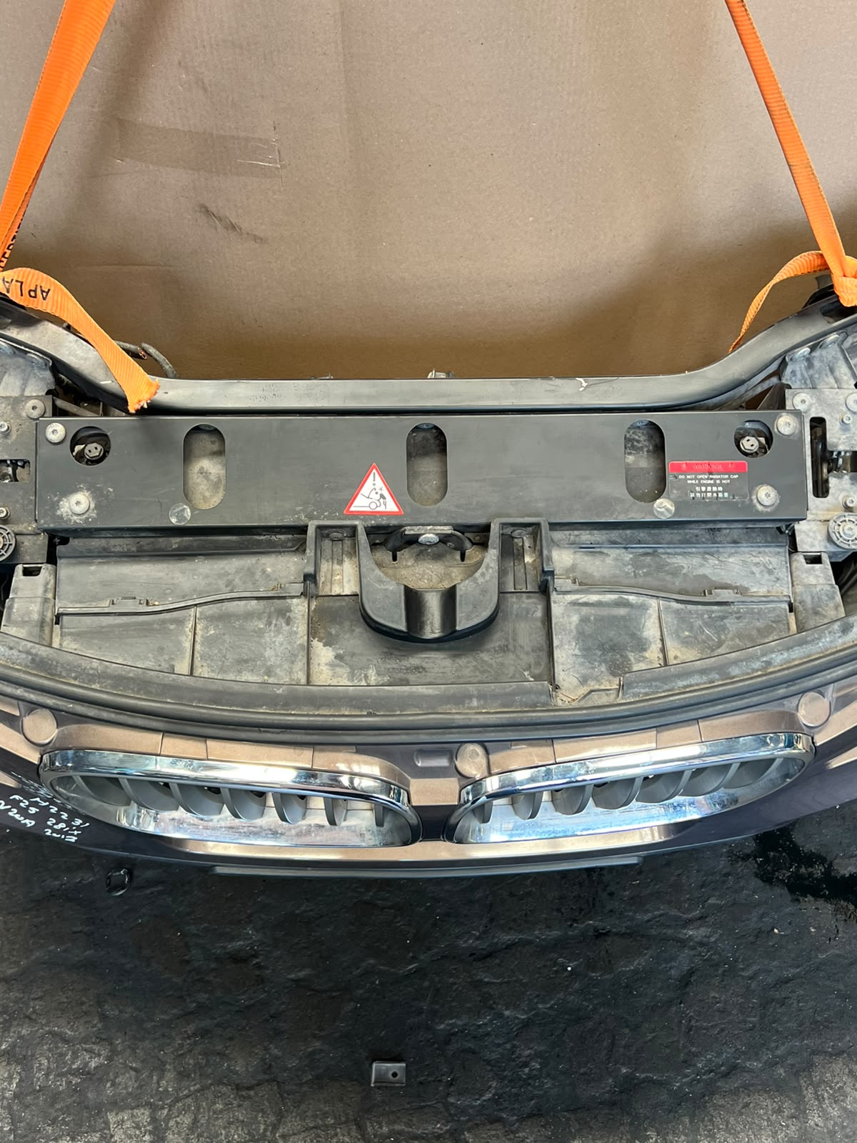 2012 BMW X3 F25 xDrive28i N20 Complete Front Nose Cut Headlights Grille OEM