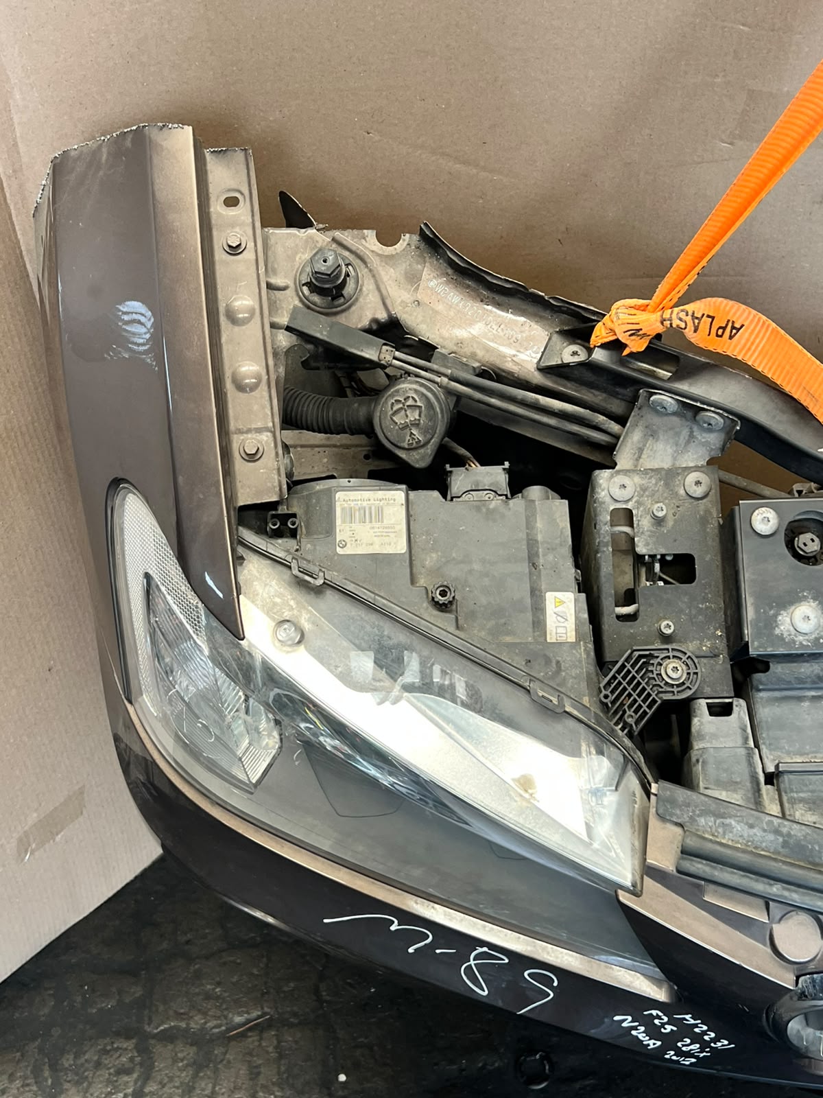 2012 BMW X3 F25 xDrive28i N20 Complete Front Nose Cut Headlights Grille OEM