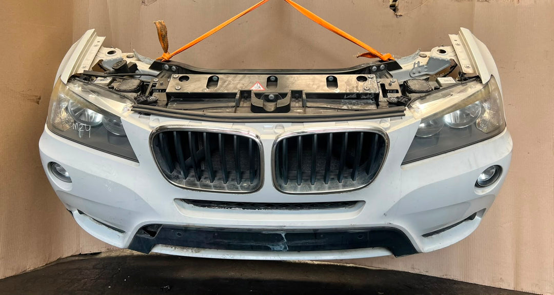 2012 BMW X3 F25 Complete Front Nose Cut Headlights Grille Bumper OEM