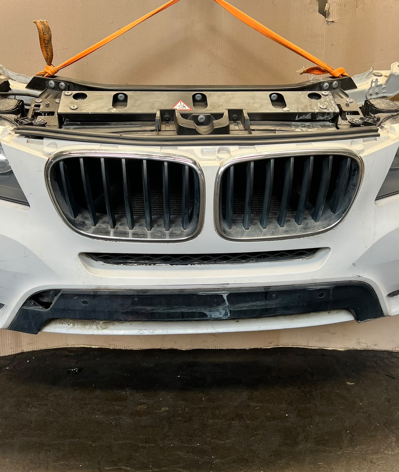 2012 BMW X3 F25 Complete Front Nose Cut Headlights Grille Bumper OEM