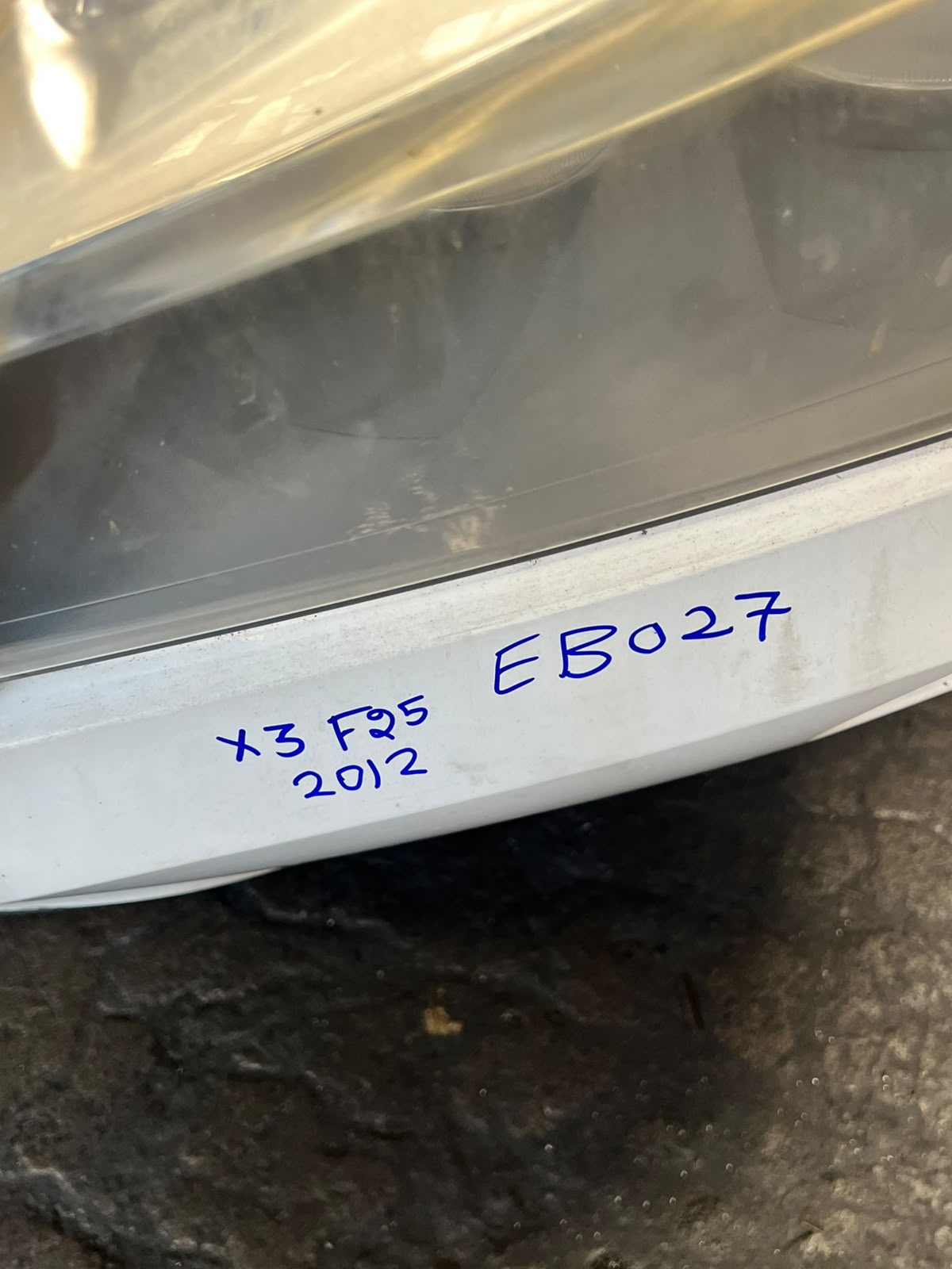 2012 BMW X3 F25 Complete Front Nose Cut Headlights Grille Bumper OEM