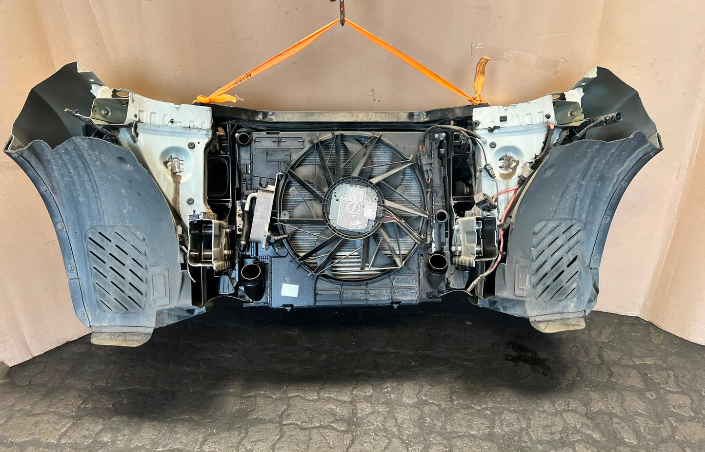 2012 BMW X3 F25 Complete Front Nose Cut Headlights Grille Bumper OEM