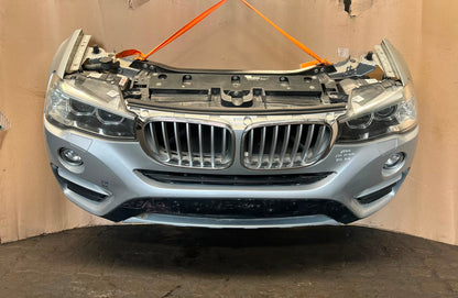 2016 BMW X4 F26 xDrive20d B47 Complete Front Nose Cut Headlights Grille OEM