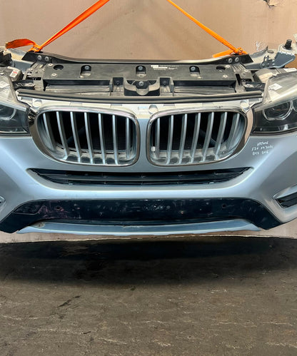 2016 BMW X4 F26 xDrive20d B47 Complete Front Nose Cut Headlights Grille OEM