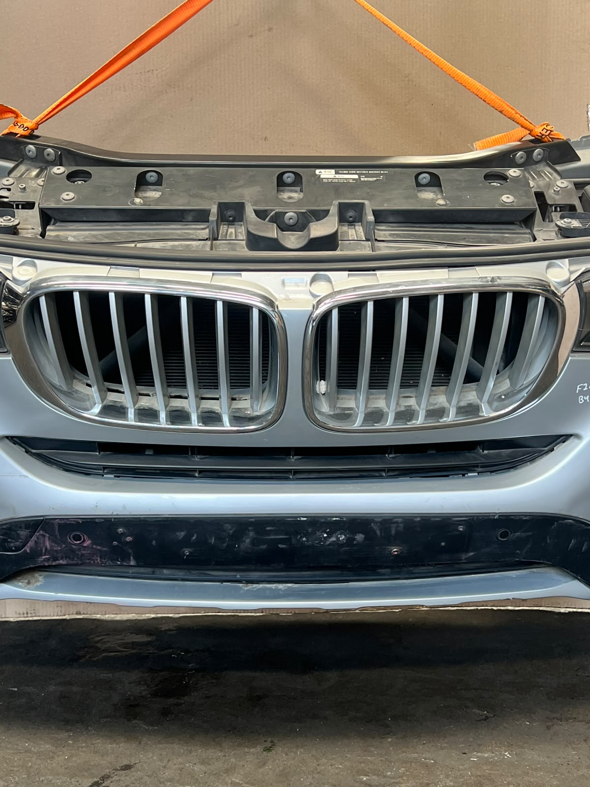 2016 BMW X4 F26 xDrive20d B47 Complete Front Nose Cut Headlights Grille OEM