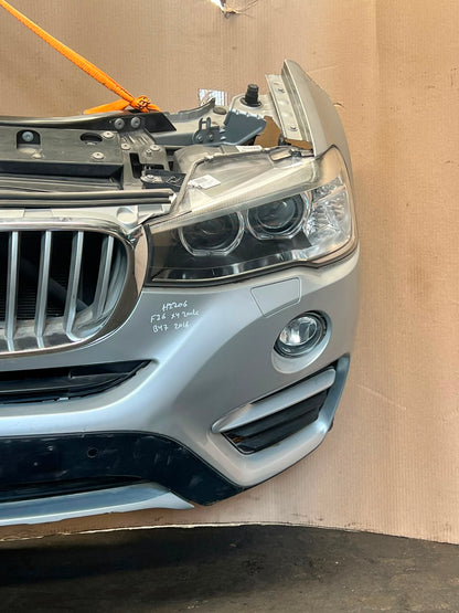 2016 BMW X4 F26 xDrive20d B47 Complete Front Nose Cut Headlights Grille OEM