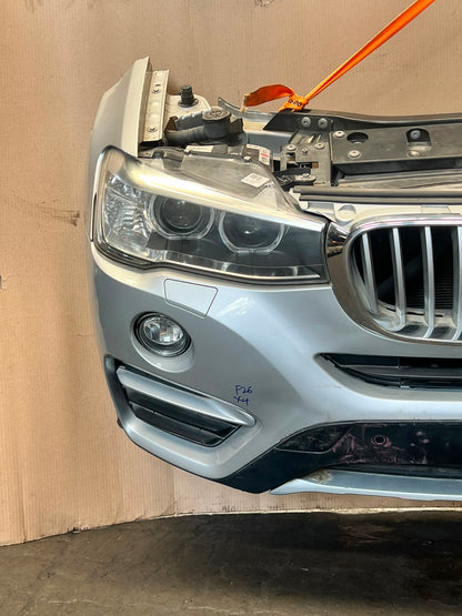 2016 BMW X4 F26 xDrive20d B47 Complete Front Nose Cut Headlights Grille OEM