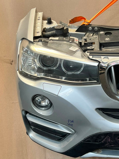 2016 BMW X4 F26 xDrive20d B47 Complete Front Nose Cut Headlights Grille OEM