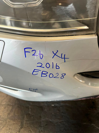 2016 BMW X4 F26 xDrive20d B47 Complete Front Nose Cut Headlights Grille OEM