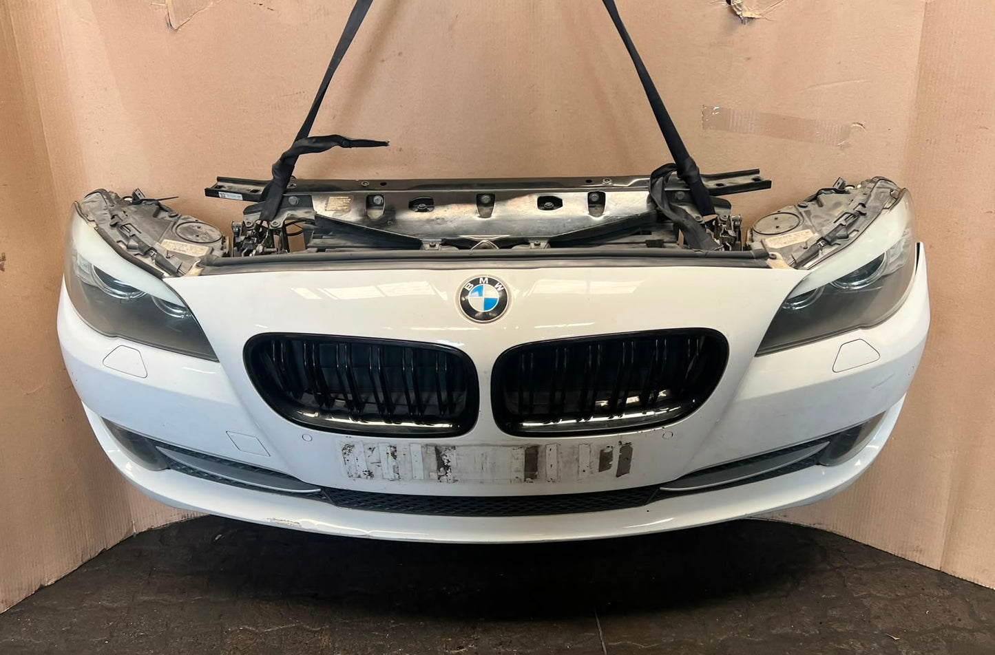 2012 BMW 5 Series F10 Complete Front Nose Cut Bumper Headlights Grille OEM