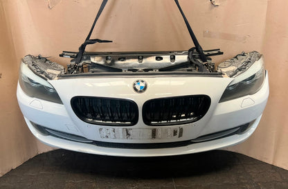 2012 BMW 5 Series F10 Complete Front Nose Cut Bumper Headlights Grille OEM