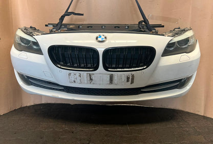 2012 BMW 5 Series F10 Complete Front Nose Cut Bumper Headlights Grille OEM